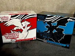 Pokemon Black Bolt and White Flare Elite Trainer Box ETB Set of 2 FACTORY SEALED - Image 1