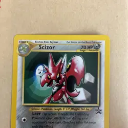 Scizor 33 Pokemon WOTC Black Star Promo - Near Mint NM (fast dispatch) - Image 3