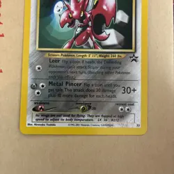 Scizor 33 Pokemon WOTC Black Star Promo - Near Mint NM (fast dispatch) - Image 4