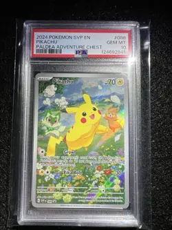 Pikachu 088 Sv: Scarlet & Violet Promo Cards Holo PSA 10 - Image 1