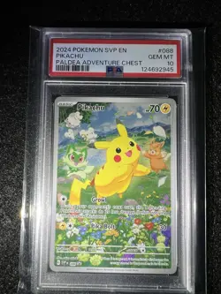 Pikachu 088 Sv: Scarlet & Violet Promo Cards Holo PSA 10 - Image 2