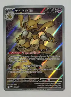 Alakazam 009: Prismatic Evolutions SPC Full Art Promo Holo. NM Pokemon - Image 1