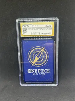 Bandai 2023 One Piece CCG Monkey D. Luffy ST10-006 SR Foil JP CGC 10 - Image 2