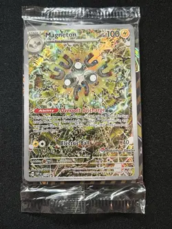 *SEALED* Pokemon TCG Magneton Card 159 Pokemon Center ETB Surging Sparks Series - Image 1