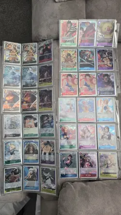 One piece Tcg Card Game Bundle English + Japanese X222 cards holo job lot MINT - Image 5