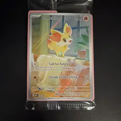 The Pokemon Company Fennekin Chaos Rising ETB Promo Card - Image 1