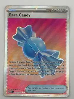 RARE CANDY 175/132 ULTRA RARE MEGA EVOLUTION POKEMON NM/M - Image 1