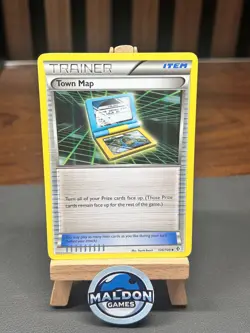 Town Map 136/149 Boundaries Crossed Uncommon NM 2012 GLC Expanded - Image 1