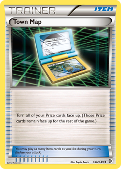 Town Map 136/149 Boundaries Crossed Uncommon NM 2012 GLC Expanded - Image 2