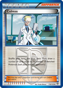Colress 118/135 Plasma Storm Uncommon LP 2013 GLC Expanded - Image 2