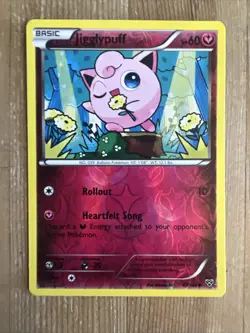 Pokemon TCG Jigglypuff XY 87/146 Reverse Holo Common NM/VLP - Image 1