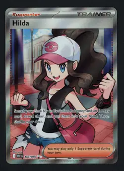 Hilda 164/086 SV: White Flare Ultra Rare Pokemon TCG - Image 1