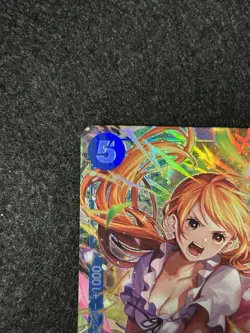 One Piece Card OP11-054 ALT SR Nami Parallel A Fist of Divine Speed Japanese NM - Image 4