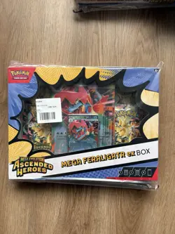 Pokemon Mega Feraligatr Ex Box New And Sealed X7 🔥 Free Delivery 🚚💨✅ - Image 3