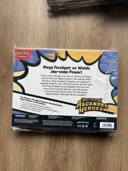 Pokemon Mega Feraligatr Ex Box New And Sealed X7 🔥 Free Delivery 🚚💨✅ - Image 4