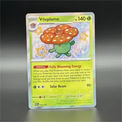 Vileplume 094/091 SV: Paldean Fates Shiny Rare Holo Pokemon TCG *NM* - Image 1