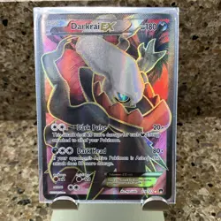 Darkrai EX Breakpoint 118/122 Ultra Rare Full Art Holo English HP180 - Image 1