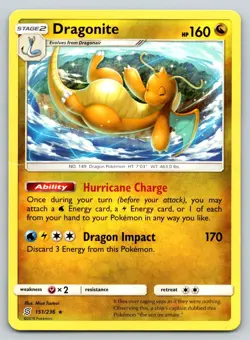 DRAGONITE 151/236 R UNIFIED MINDS POKEMON MP TSUTSUI - Image 1