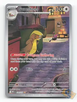 Pokemon TCG - Gumshoos 153/132 Near Mint Illustration Rare Mega Evolution - Image 1