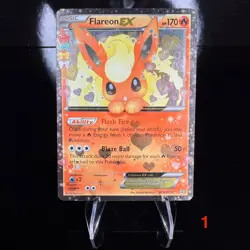 Flareon EX RC6-32 Generations: Radiant Collection Holo Pokemon Card - Image 1