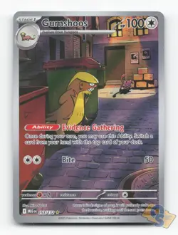 Pokemon TCG - Gumshoos 153/132 Near Mint Illustration Rare Mega Evolution - Image 1