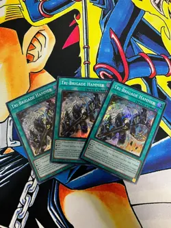 Tri-Brigade Hammer 3x - DOOD-EN068 - 1st Edition - Super Rare - NM - Yugioh - Image 1