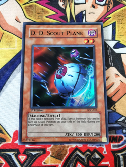 D.D. Scout Plane ioc-012 1st Edition (LP/MP) Super Rare Yu-Gi-Oh! - Image 1