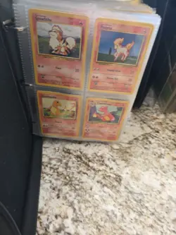 Pokemon Binder Lot, 3 Binders Totals 570 Cards-Older! See Description - Image 2