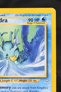 Kingdra 19/64 LP Neo Revelation Regular Rare Unlimited Pokemon TCG Card - Image 3