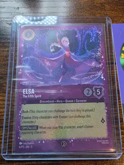 Elsa - The Fifth Spirit Disney Lorcana Promo Cards Holo - Image 2