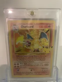 Charizard 25 Anniversary Pokemon Card, Cheap Fast Shipping Very Cool. Lp. - Image 1