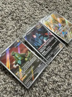 Pokemon TCG Scarlet & Violet 3 Card Black Star Promo Lot FACTORY SEALED MINTY - Image 2