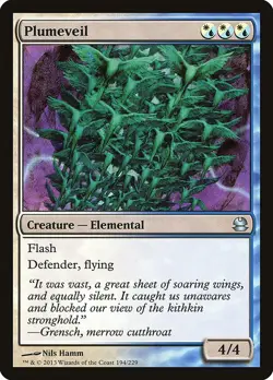 Plumeveil Foil Modern Masters 194 NM MTG - Image 1