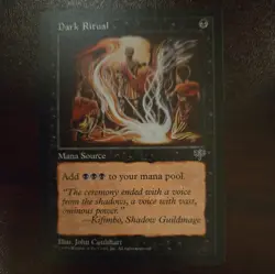 Dark Ritual - Mirage Regular ~LP/NM~ Magic The Gathering MTG - Image 1