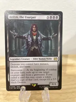 MTG Ardyn, the Usurper Regular #0089 Final Fantasy Rare NM/M - Image 1
