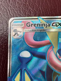 Pokemon TCG Greninja GX 120/131 Forbidden Light Full Art Ultra Rare Holo Card - Image 2