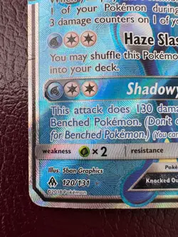 Pokemon TCG Greninja GX 120/131 Forbidden Light Full Art Ultra Rare Holo Card - Image 4