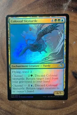 Colossal Skyturtle Kamigawa: Neon Dynasty Foil - Image 1