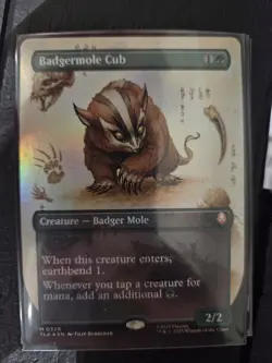 Badgermole Cub (Borderless) Avatar: The Last Airbender Foil - Image 1