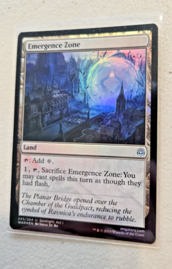 Magic The Gathering MTG Emergence Zone 245/264 Foil NM War of the Spark - Image 1