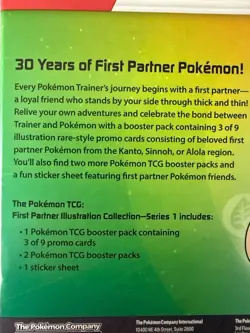 Pokemon First Partners Deluxe Pin Box + Series 1 Illustration Ascended Heroes - Image 5