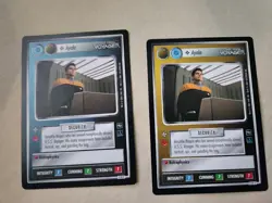 Star Trek CCG - Voyager Dual Affiliation - Ayala - 114C -2 cards Never Played - Image 1
