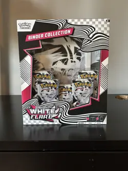 Pokemon TCG: Scarlet & Violet White Flare Binder Collection - New And Sealed! - Image 1