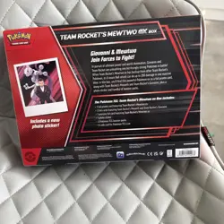 POKEMON TCG TEAM ROCKET'S MEWTWO EX BOX - NEW & SEALED - SEE DESCRIPTION - Image 2