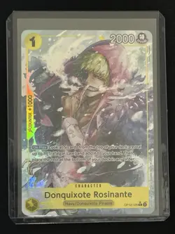 One Piece TCG Donquixote Rosinante OP12-108 Alternative Art Legacy of the Master - Image 1
