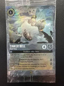 Tinker Bell - Giant Fairy 11 Disney Lorcana Promo Cards Holo - Image 2