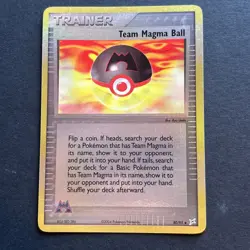 Pokemon Reverse Foil Card Team Magma Ball 80/95 (Ex Team Magma Vs Team Aqua) NM - Image 1