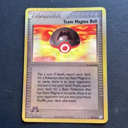 Pokemon Reverse Foil Card Team Magma Ball 80/95 (Ex Team Magma Vs Team Aqua) NM - Image 2