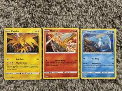 Pokemon TCG 3 Card Sword & Shield Cosmos Holo Lot MINTY - Image 1