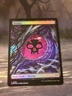 TDM Tarkir Dragonstorm Foil 0289 Dragon Eye Swamp - Image 1